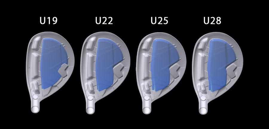 Gậy Golf Utility Honma Beres Aizu 2 Sao